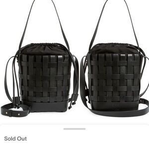 BTB Los Angeles Zuri Leather Shoulder Bag